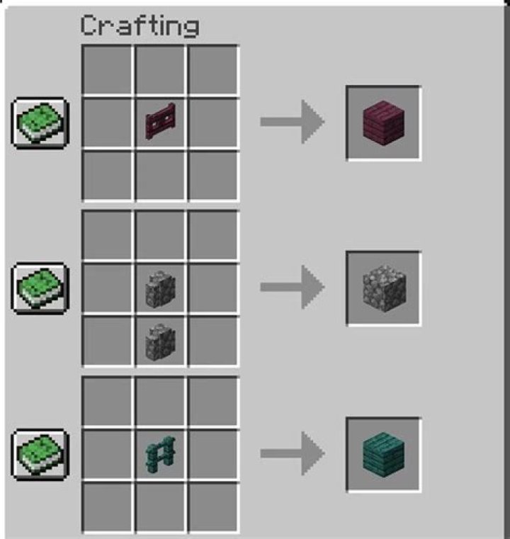 How to make stone brick fence in minecraft