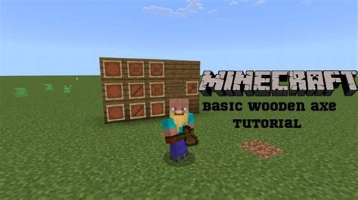 How to make the best axe in minecraft