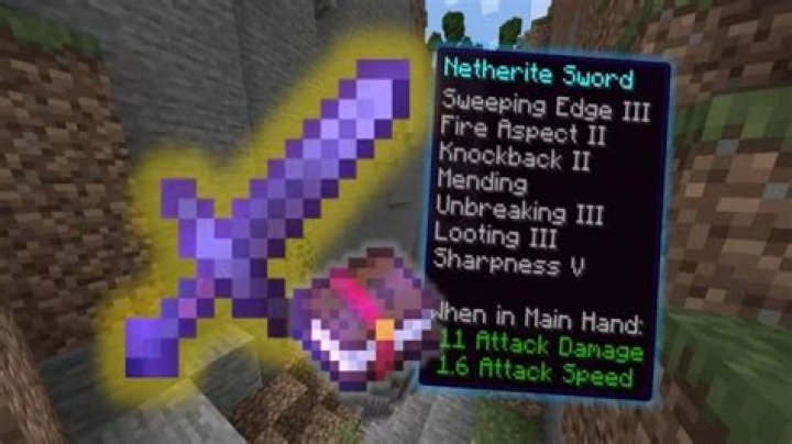 How to make the best sword in minecraft