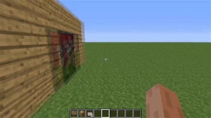 How to make walk through paintings in minecraft