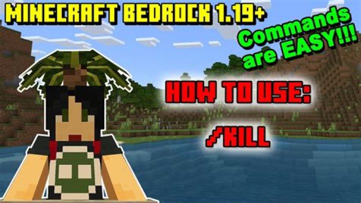 How to make water kill you in minecraft