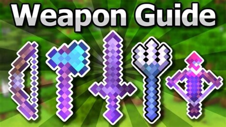 How to make weapons in minecraft pocket edition