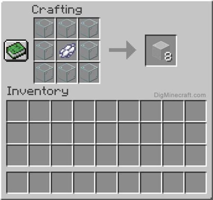How to make white stained glass in minecraft