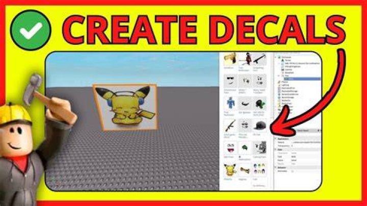 How to make your own decals roblox