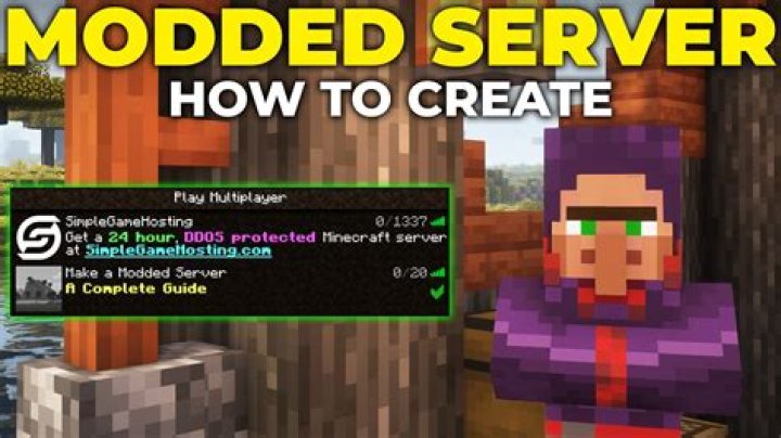 How to make your own modded minecraft server