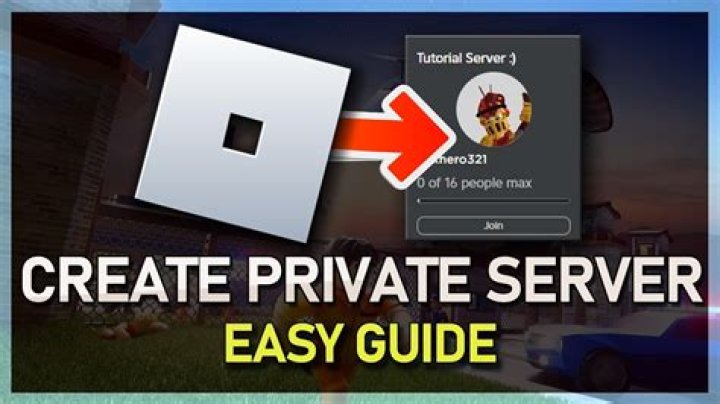 How to make your own server in roblox