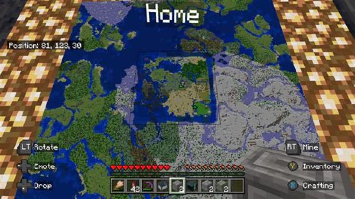 How to mark a map in minecraft xbox