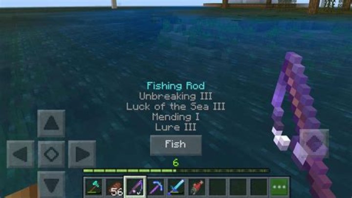 How to mend a fishing rod in minecraft