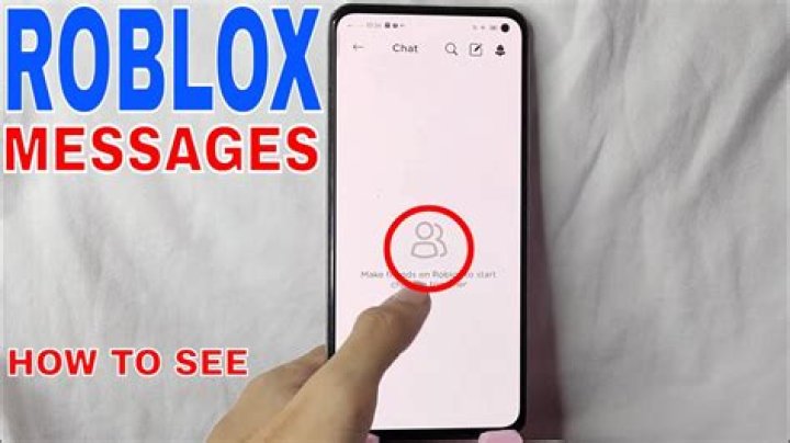 How to message on roblox
