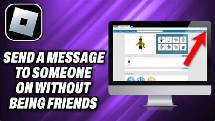 How to message someone on roblox without being their friend