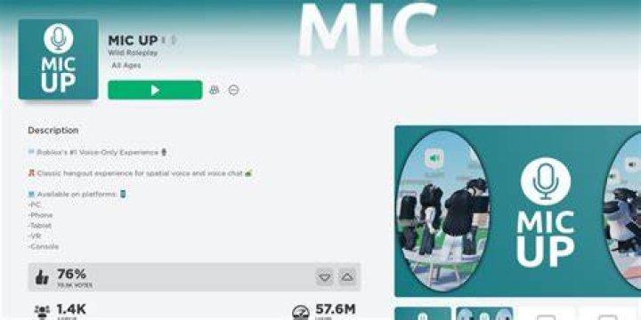 How to mic up on roblox