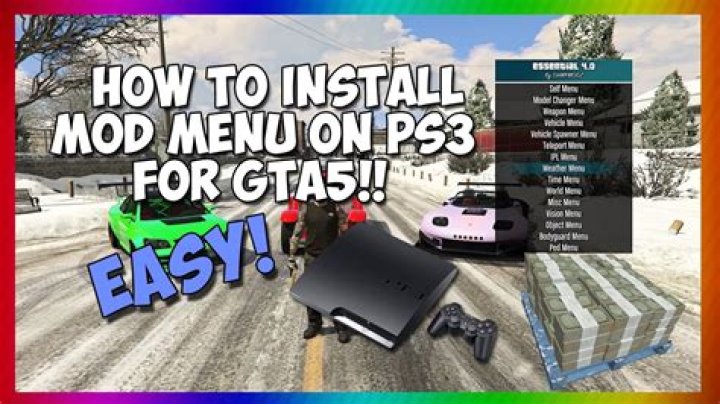 How to mod in gta 5 ps3