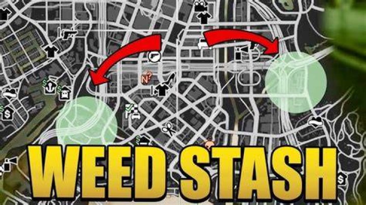 How to move the weed stash car gta 5