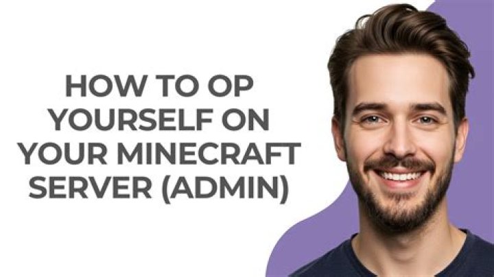 How to op yourself on your minecraft server