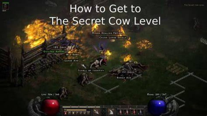 How to open cow level diablo 2 resurrected