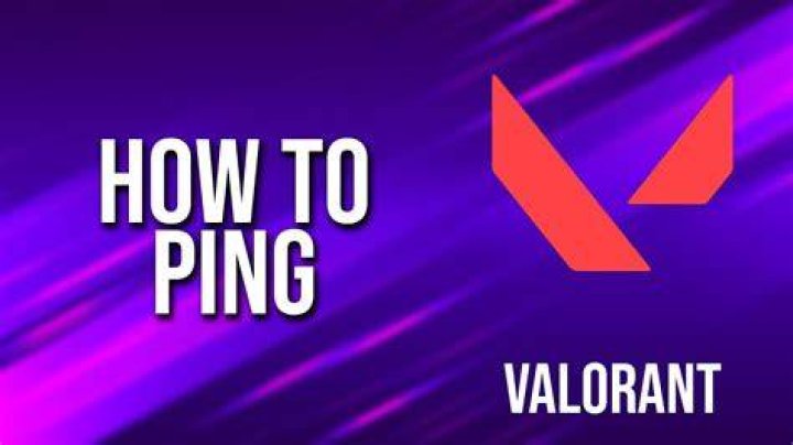 How to ping valorant