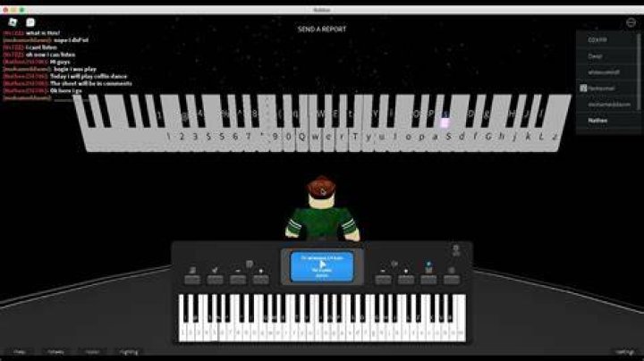 How to play coffin dance on roblox piano