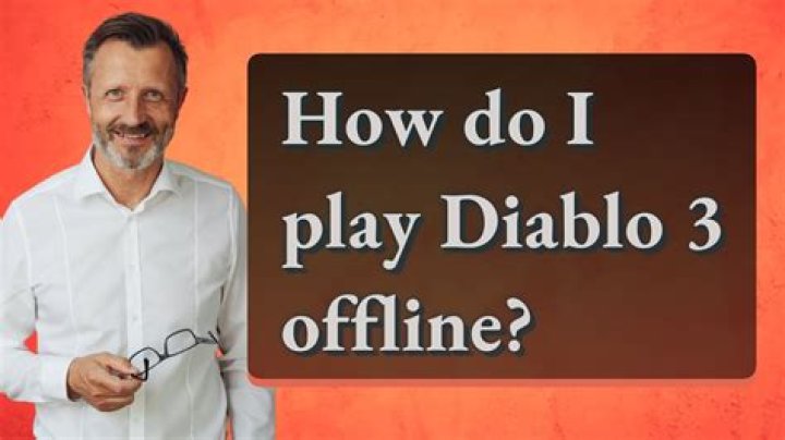 How to play diablo 3 offline pc