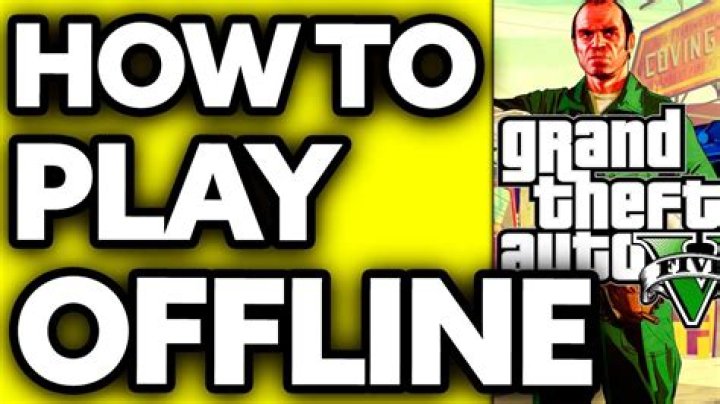 How to play gta 5 offline xbox 360
