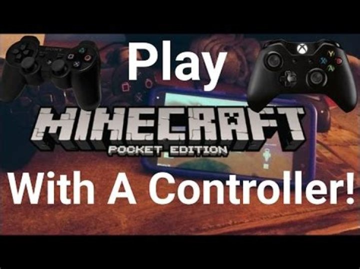 How to play minecraft pe with a controller