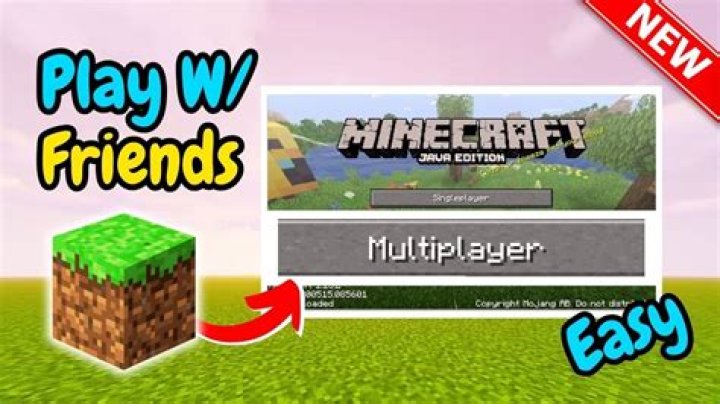 How to play minecraft with friends for free