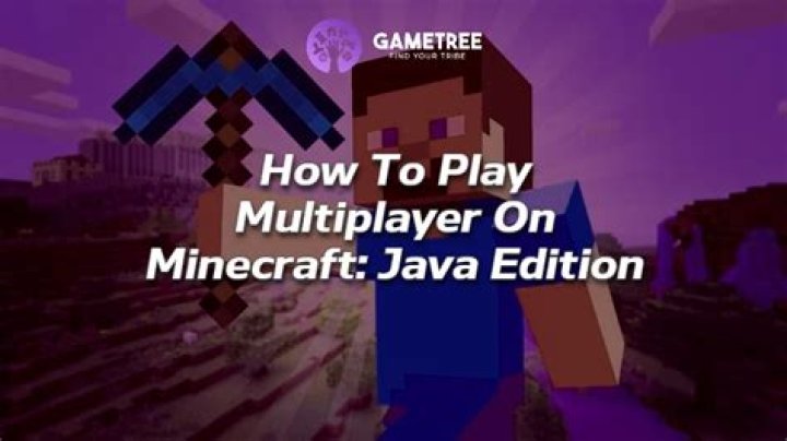 How to play multiplayer survival on minecraft java