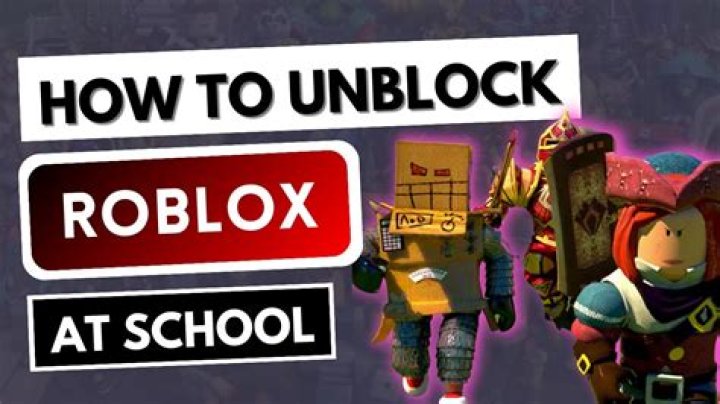 How to play roblox at school when it’s blocked