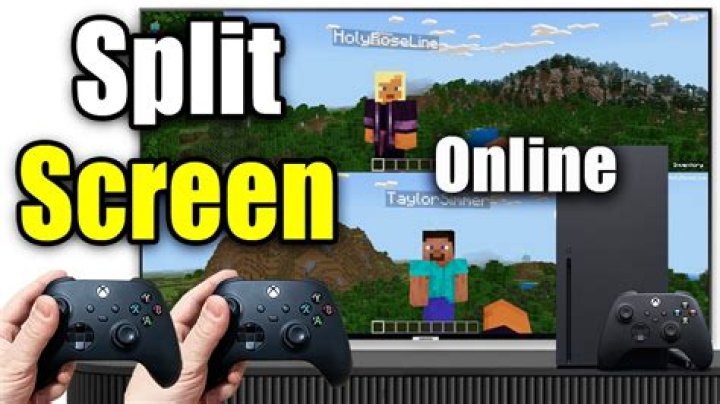 How to play split screen minecraft xbox one