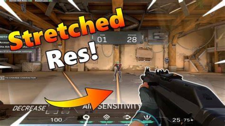 How to play stretched res valorant
