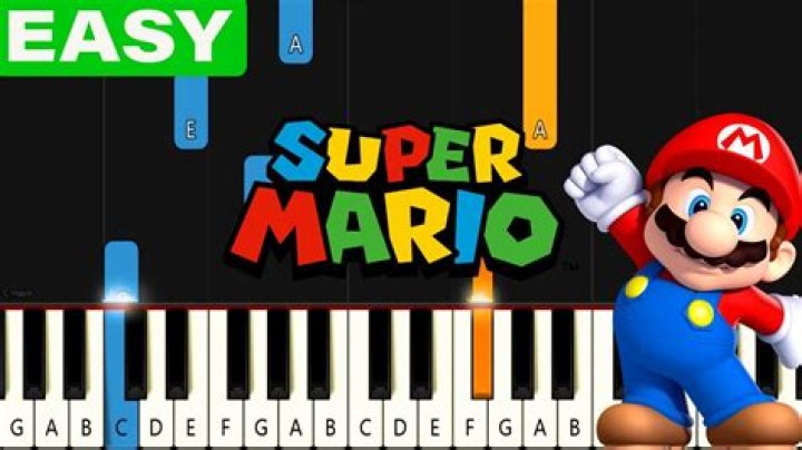 How to play super mario on piano