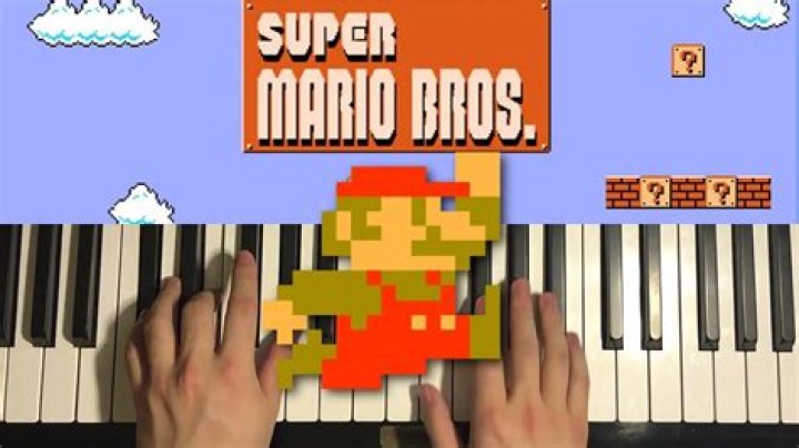 How to play the super mario theme song on piano