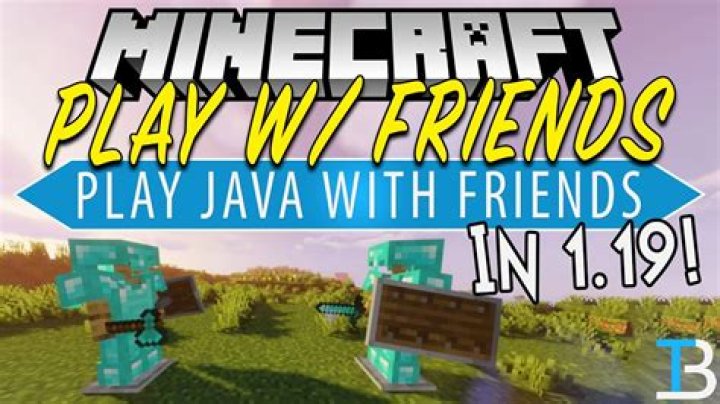 How to play with friends in minecraft java
