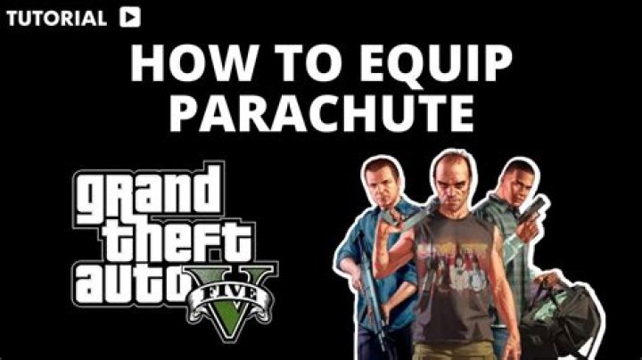 How to pull a parachute in gta 5