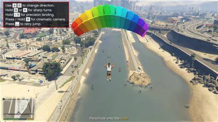 How to pull parachute gta 5