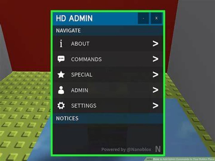 How to put admin in your roblox game 2019