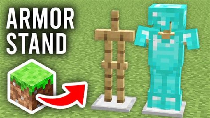 How to put armor on armor stand minecraft