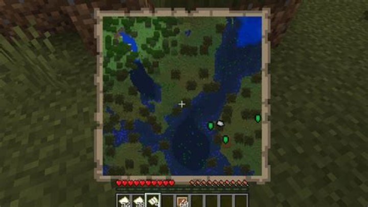 How to put banner on map minecraft bedrock