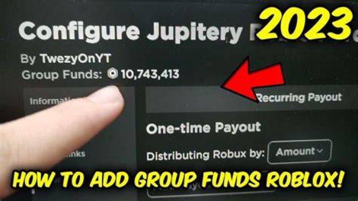 How to put group funds on roblox