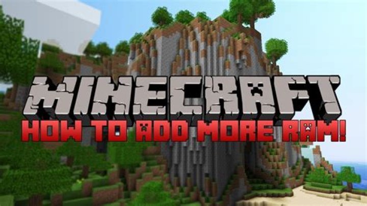 How to put more ram into minecraft server