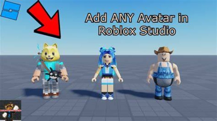 How to put your avatar in roblox studio