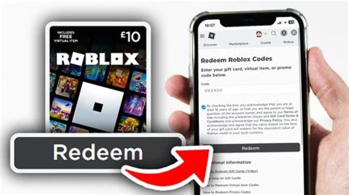 How to redeem roblox card on mobile