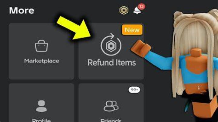 How to refund items in roblox