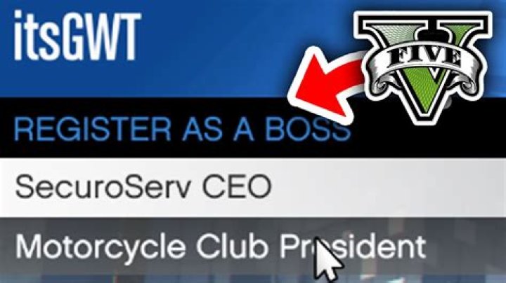 How to register as a ceo gta v