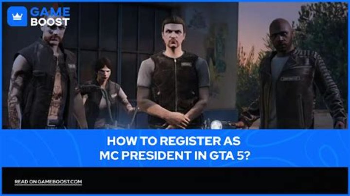 How to register as a president in gta 5