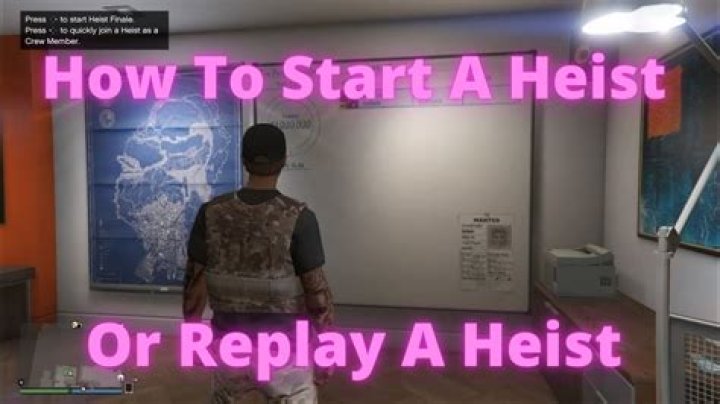 How to replay a heist in gta 5 online
