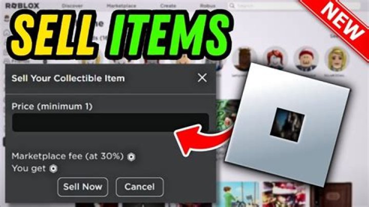 How to resell an item on roblox