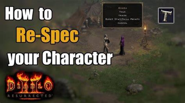 How to reset your skills in diablo 2