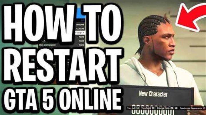 How to restart gta 5 online tutorial