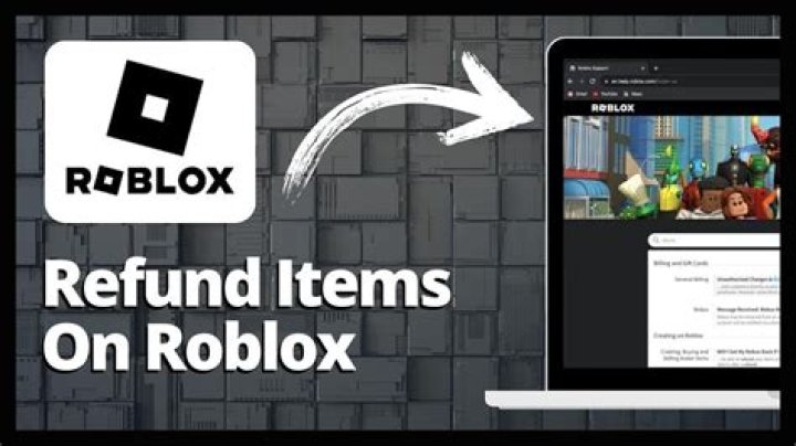 How to return items on roblox