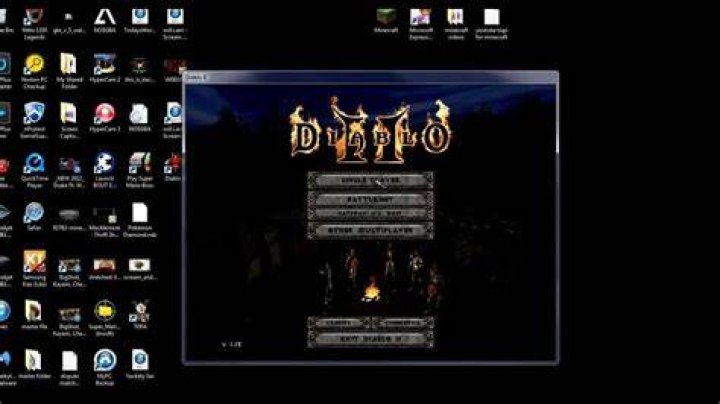 How to run diablo 2 in windowed mode